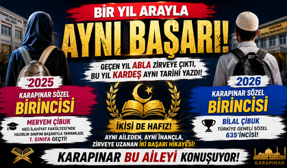 Bir yıl arayla aynı başarı! Geçen Yıl Abla Zirveye Çıktı, Bu Yıl Kardeş Aynı Tarihi Yazdı!