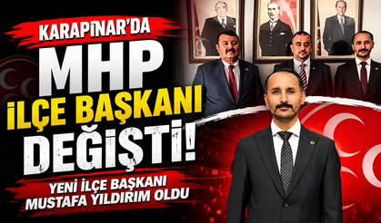 MHP Karapınar'da Bayrak Değişimi!