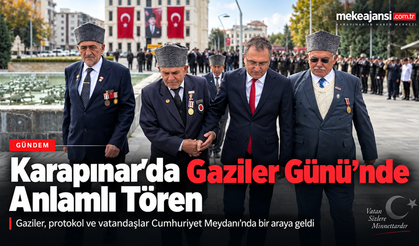 KARAPINAR’DA 19 EYLÜL GAZİLER GÜNÜ: KAHRAMANLARA VEFA, TARİHE SAYGI