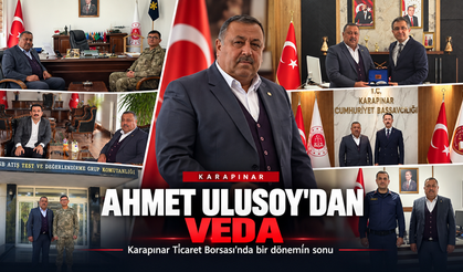 Karapınar Ticaret Borsasında Bir Devrin Sonuna Doğru: Ahmet Ulusoy’dan Veda Ziyaretleri!