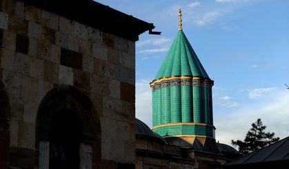 Konya'nın yeşil kubbesi "Kubbe-i Hadra"da tarihinin en kapsamlı restorasyonu tamamlandı