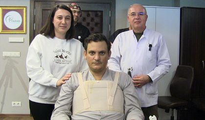 Konya'da 42 yaşındaki hastanın 6 damarına koroner baypas yapıldı