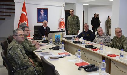 Milli Savunma Bakanı Güler, Pençe-Kilit Harekat bölgesindeki son duruma ilişkin bilgi aldı