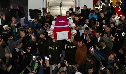Şehit Piyade Üsteğmen Gökhan Delen'in cenazesi Aksaray'a getirildi