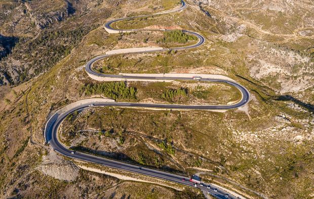 Konya ile Antalya arasındaki Taşağıl yolu