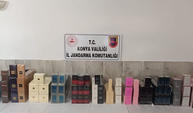 Konya'da Kaçak Parfüm Operasyonu: Karapınar'da Ele Geçirildi