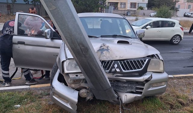 Konya'da Trafik Kazası: 1 Yaralı