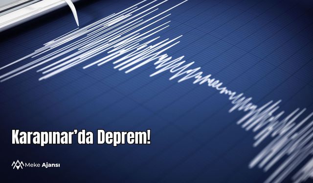 Konya'da 3,9 büyüklüğünde deprem