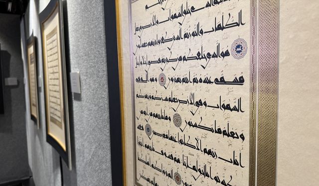 Konya'da "İstanbul Mushafı" sergisi açıldı