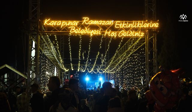 Karapınar’da Ramazan Şenlikleri Coşkuyla Kutlandı