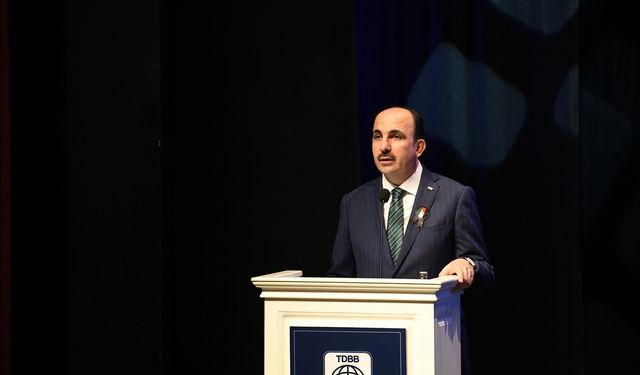 Altay, TDBB 7 Olağan Genel Kurulu Toplantısı'nda yeniden başkan seçildi