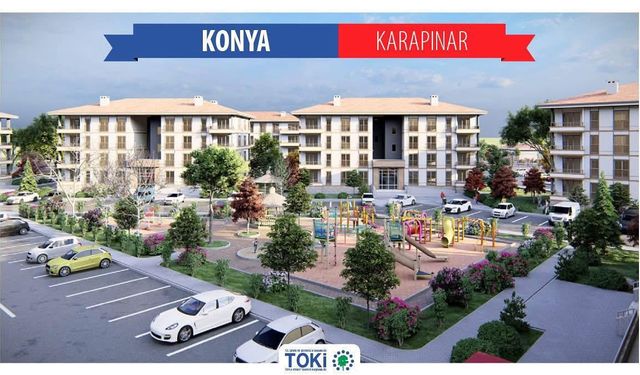 Karapınar’da 4. Etap Sosyal Konut Projesi’nin ihalesi yapıldı