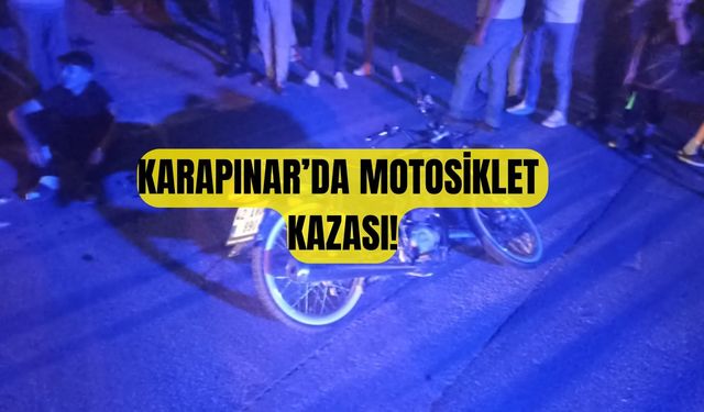 Sandıklı Mahallesi'nde motosiklet ile otomobil çarpıştı: 1 yaralı