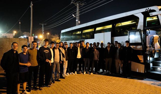 KARAPINARLI GENÇLER MEDENİYETİN İZİNDE: HASANKEYF KAMPINA GİDİYORLAR