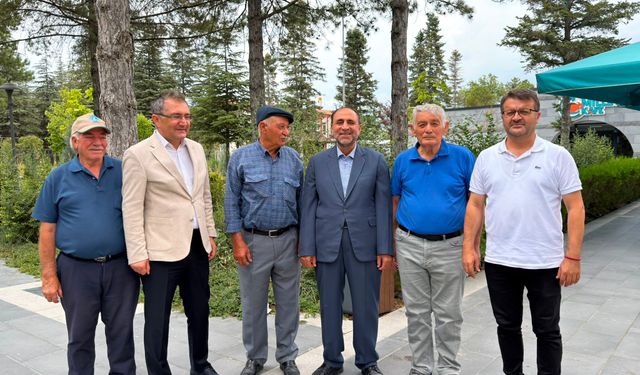 Karapınar'da Eski Dava Arkadaşları Vefa Kahvaltısında Buluştu!