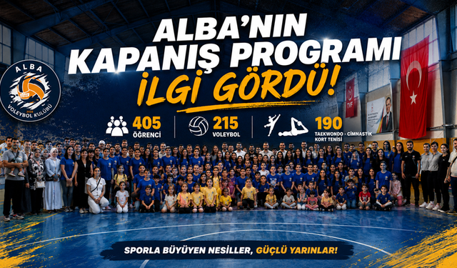 Alba’nın Yaz Sezonu Kapanış Programı İlgi Gördü!