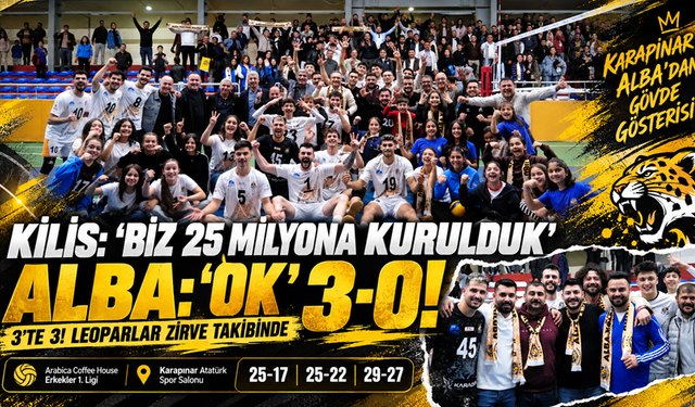 KİLİS: “BİZ 25 MİLYONA KURULDUK!” ALBA: “OK, 3-0!” 😎 (VİDEO HABER)