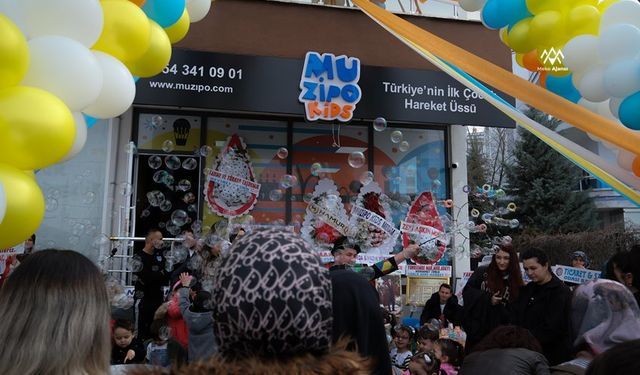 Karapınar'a Neşe ve Sağlık Getiren Muzipo Kids: Türkiye'nin İlk Çocuk Hareket Üssü Açıldı
