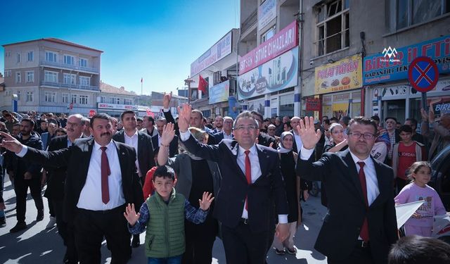 Konya'nın Karapınar İlçesinde Cumhur İttifakı Son Gün Etkinlikleri Coşkuyla Tamamlandı