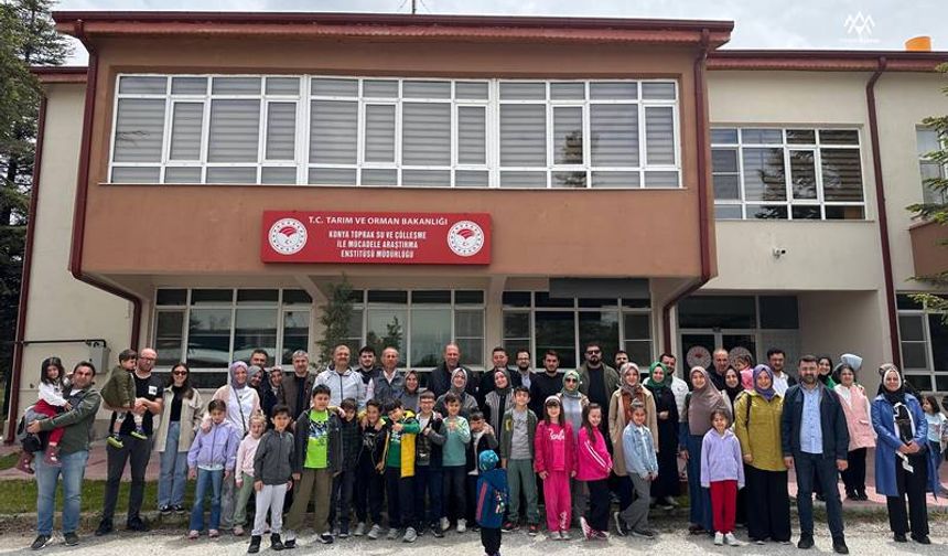 Konya Toprak Su ve Çölleşme ile Mücadele Araştırma Enstitüsü Karapınar Şefliği, Ziyaretçilerin İlgisiyle Karşılanıyor