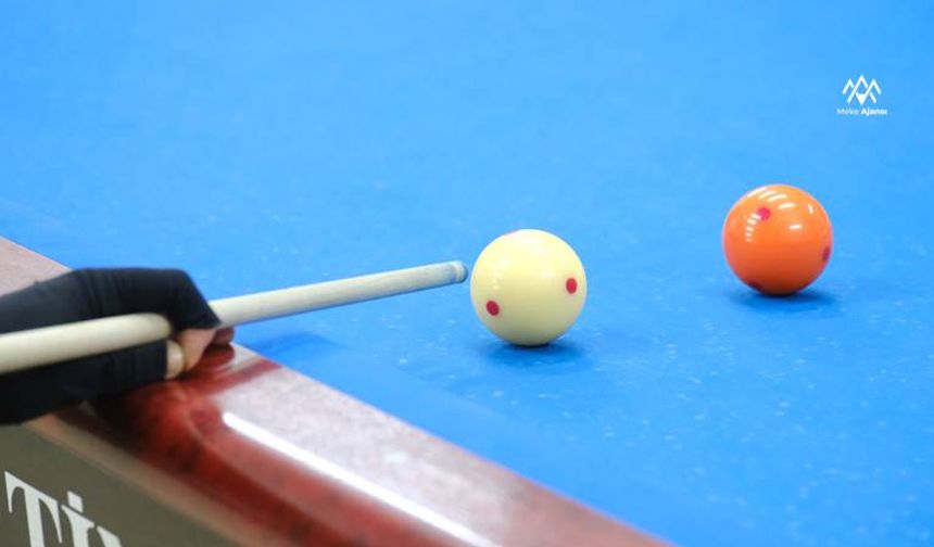 Karapınar'da Bilardo Turnuvası Heyecanı