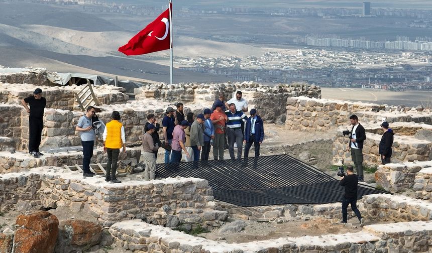 Konya'daki 5 bin yıllık kale turizme kazandırılmaya çalışılıyor