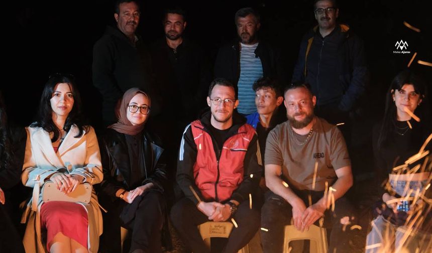 Karapınar'da öğrenciler doğa yürüyüşü yaptı