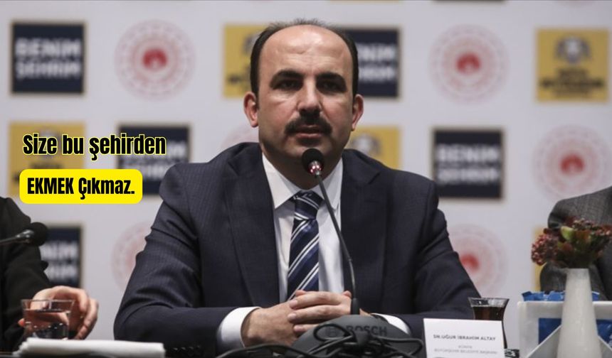 Konya Büyükşehir Belediye Başkanı Altay'dan "CHP konvoyuna silahlı saldırı yapıldığı" iddiasına ilişkin açıklama: