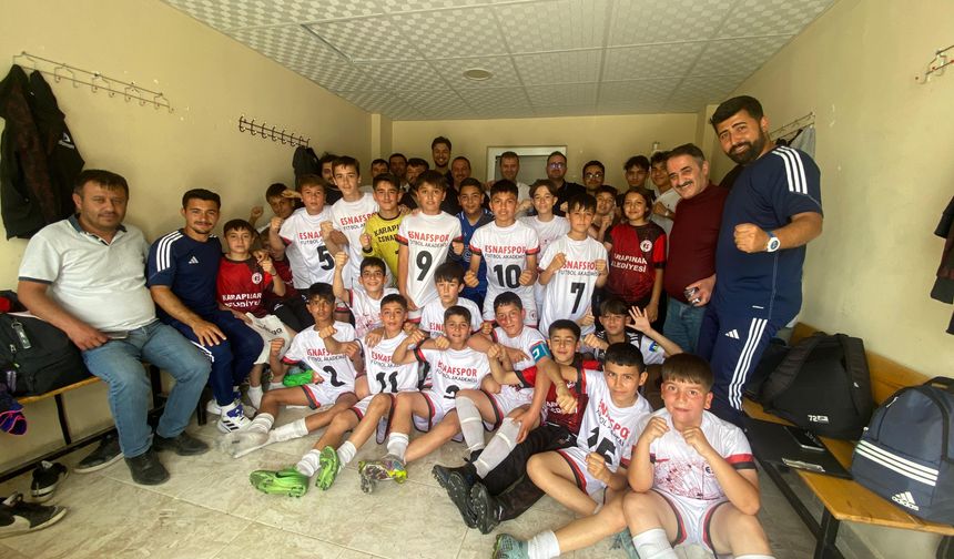 U12 TAKIMIMIZDAN LİGE FARKLI BAŞLANGIÇ! 6-0'LIK GALİBİYET
