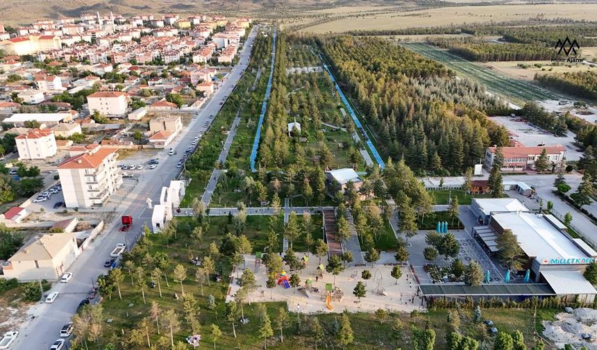 Kurban Bayramı’nda Karapınar Millet Bahçesi’ne Yoğun İlgi