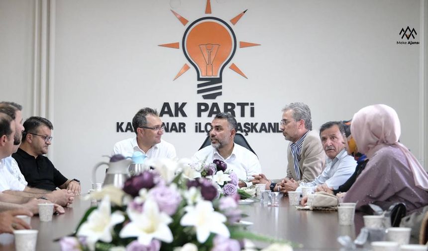 Karapınar AK Parti Teşkilatında Bayramlaşma Programı Düzenlendi