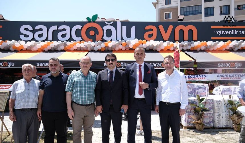 KARAPINAR'DA DEV AÇILIŞ: SARAÇOĞLU AVM HİZMETE GİRDİ