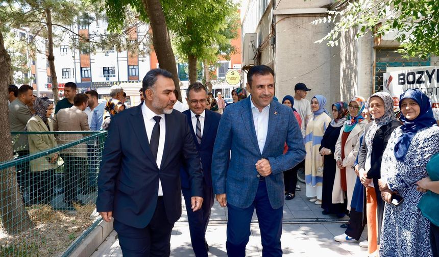 AK Parti Konya İl Başkanı Özgökçen, Karapınar teşkilatıyla istişare toplantısı yaptı