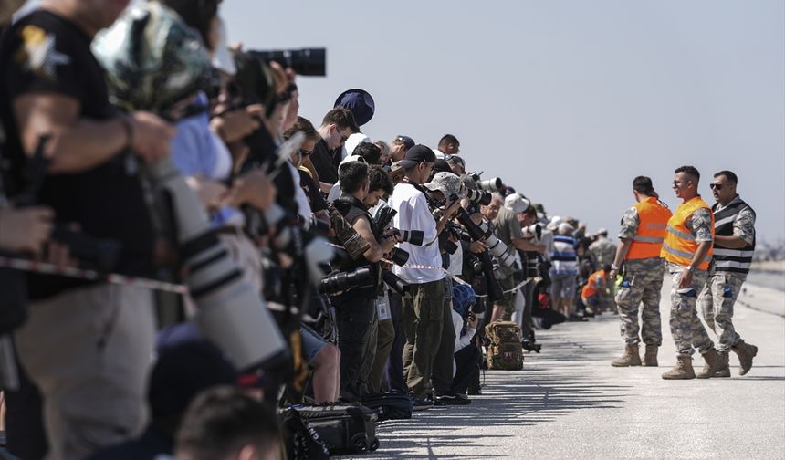 Uluslararası Anadolu Kartalı-2025 Eğitimi'nin hava fotoğrafçıları günü yapıldı