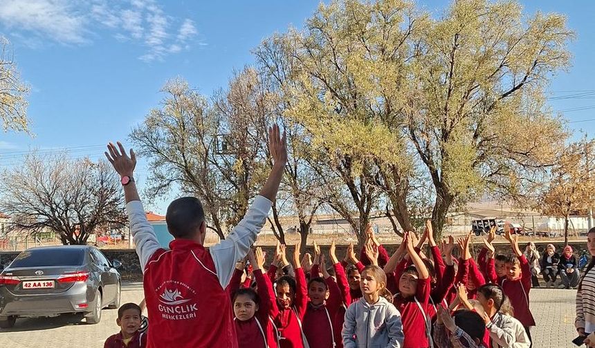 Karapınar Gençlik Merkezinin “Merkezim Her Yerde” Etkinliği Minik Kalplere Dokundu