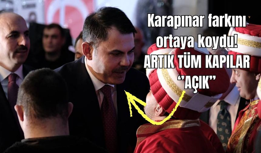 Karapınar Tarihi Gün Yaşadı! Murat Kurum İlçeye Çıkarma Yaptı: “Ne Varsa Aldık, Ne Eksikse Getiriyoruz”