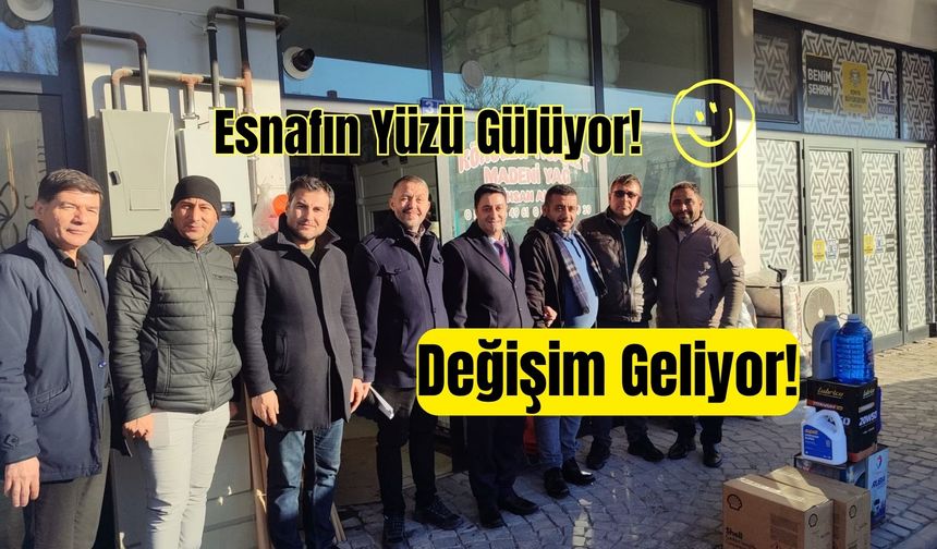 Esnafın Yüzü Gülüyor, Değişim Geliyor!