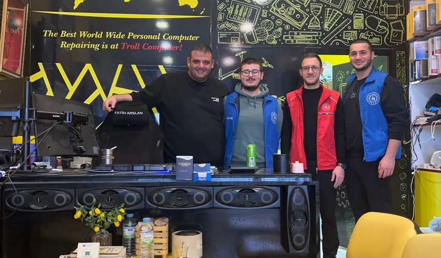 Karapınar Gençlik Merkezi’nden Meke Ajansı Stüdyosuna Gazeteciler Günü Ziyareti