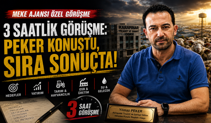 Karapınar'da eleştirinin ardından 3 saatlik görüşme: Yılmaz Peker yeni dönem için ne vadediyor?