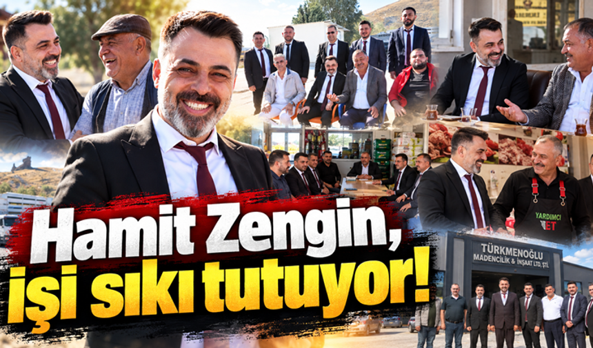 Hamit Zengin, işi sıkı tutuyor!