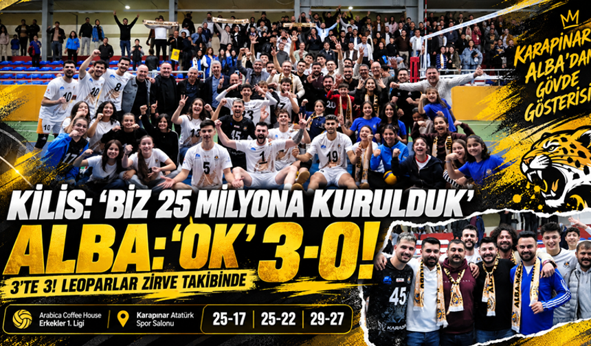 KİLİS: “BİZ 25 MİLYONA KURULDUK!” ALBA: “OK, 3-0!” 😎 (VİDEO HABER)
