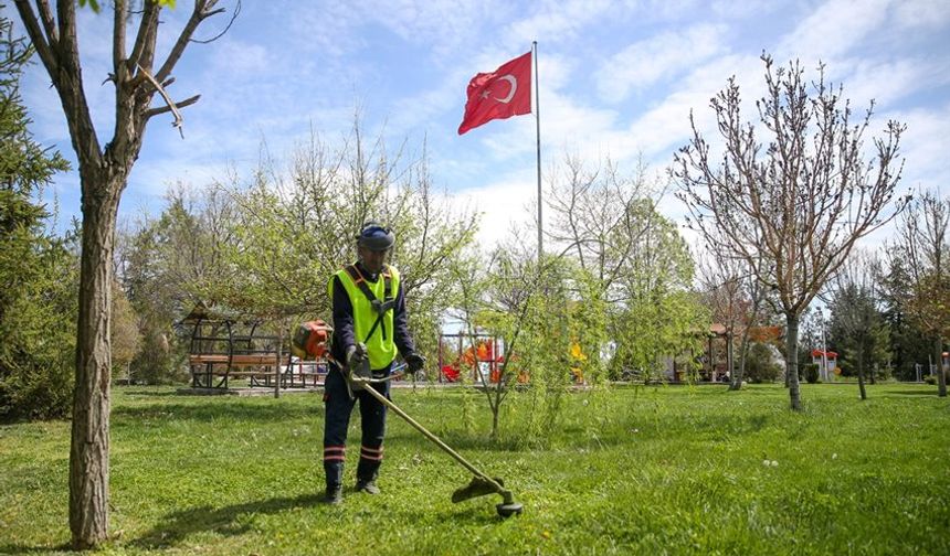 "Yeşil adam" Konya'da herkesin bir ağacı olsun hedefiyle çabalıyor